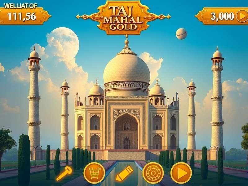 Taj Mahal Gold Game Screenshot
